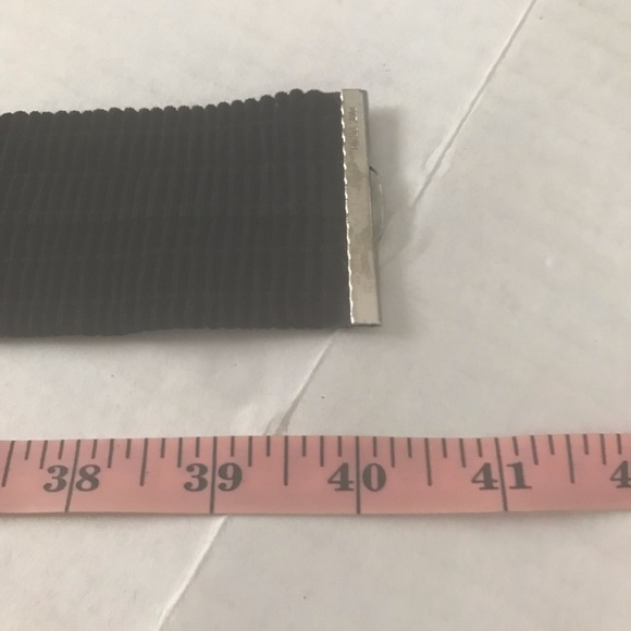 Hot Pink and Black Stretch Belt Liz Claiborne - Picture 7 of 10